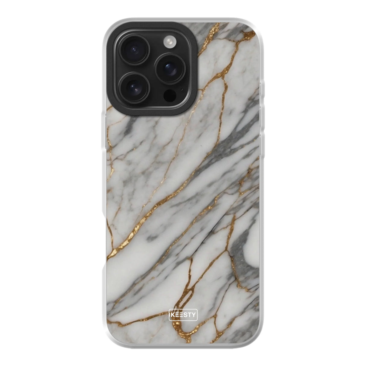  Telefoonhoesje ontwerpen met MagSafe Marble Black Apple iPhone 13 Pro Max