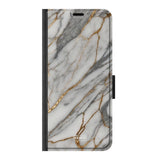  Telefoonhoesje ontwerpen met PortemonneeMarble Black Apple iPhone 14 Plus