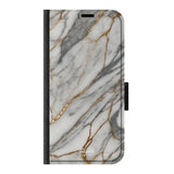  Telefoonhoesje ontwerpen met PortemonneeMarble Black Apple iPhone 17 Pro