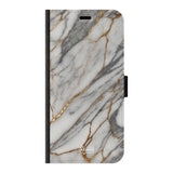  Telefoonhoesje ontwerpen met PortemonneeMarble Black Samsung Galaxy A36