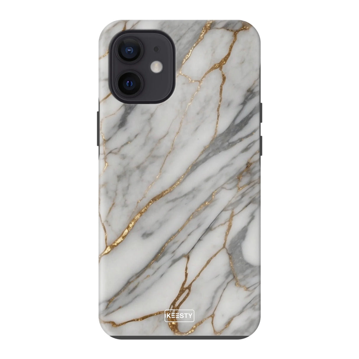  Telefoonhoesje ontwerpen met Tough Marble Black 