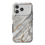  Telefoonhoesje ontwerpen met Tough Marble Black Apple iPhone X & XS