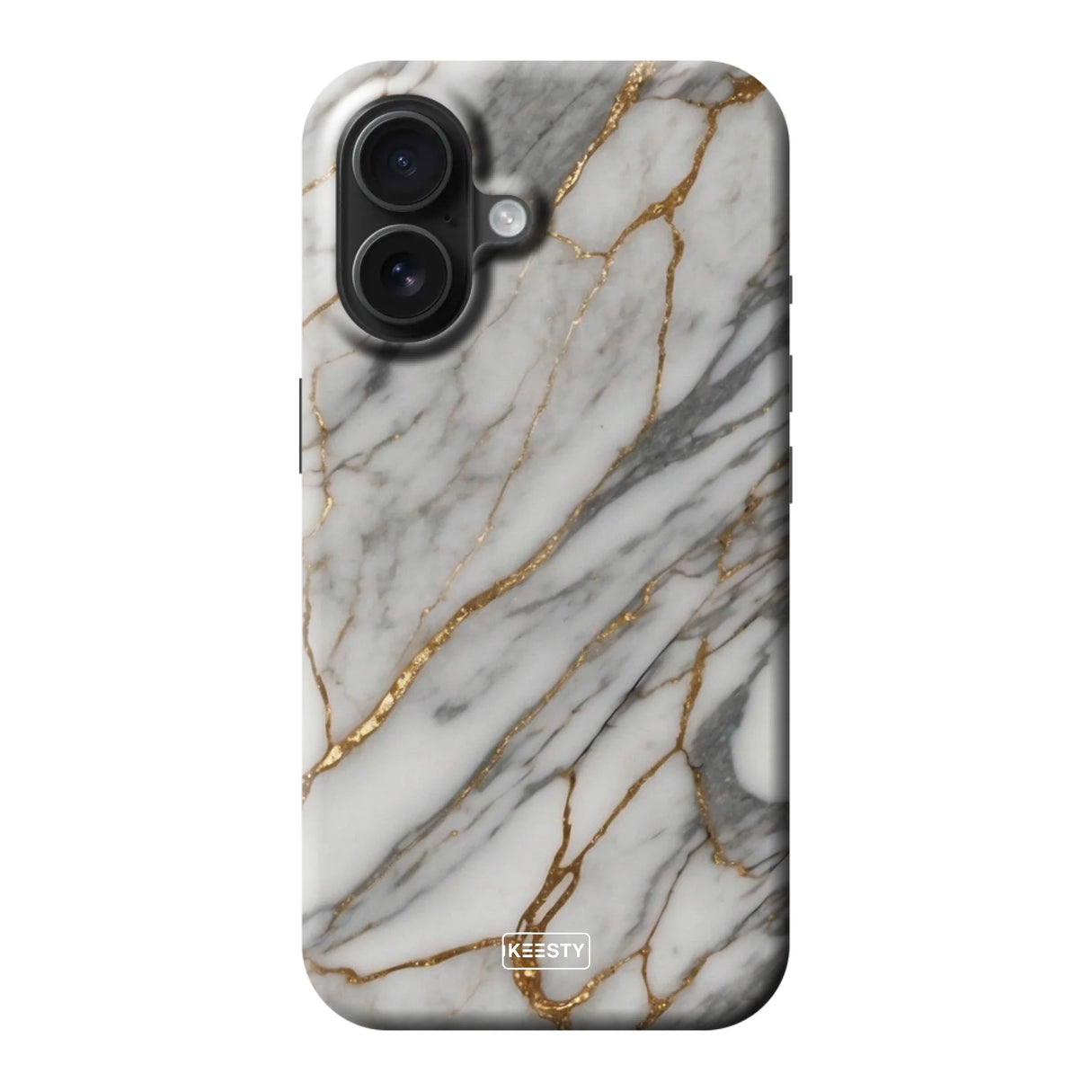  Telefoonhoesje ontwerpen met Tough Marble Black Samsung Galaxy A26