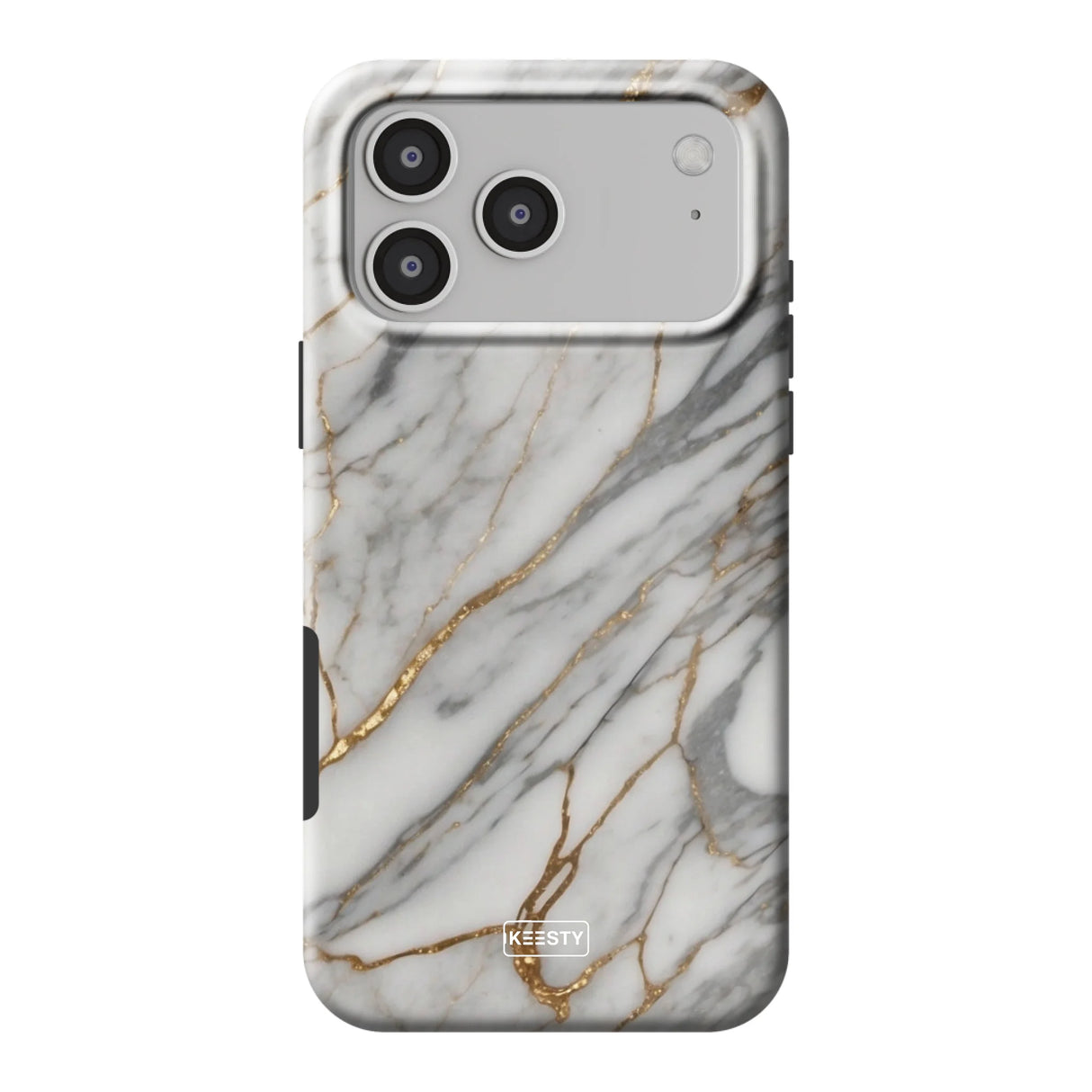  Telefoonhoesje ontwerpen met Tough Marble Black Samsung Galaxy A15