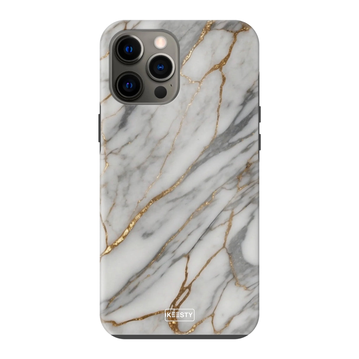  Telefoonhoesje ontwerpen met Tough Marble Black 