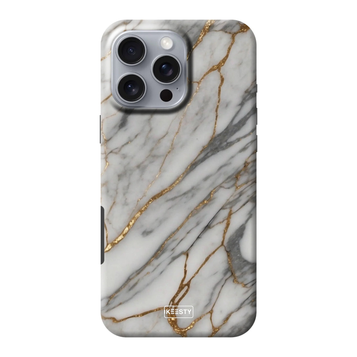  Telefoonhoesje ontwerpen met Tough Marble Black Samsung Galaxy A55