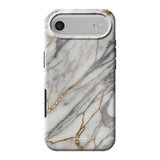  Telefoonhoesje ontwerpen met Tough Marble Black Samsung Galaxy A16