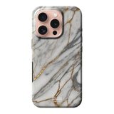  Telefoonhoesje ontwerpen met Tough Marble Black Samsung Galaxy A35