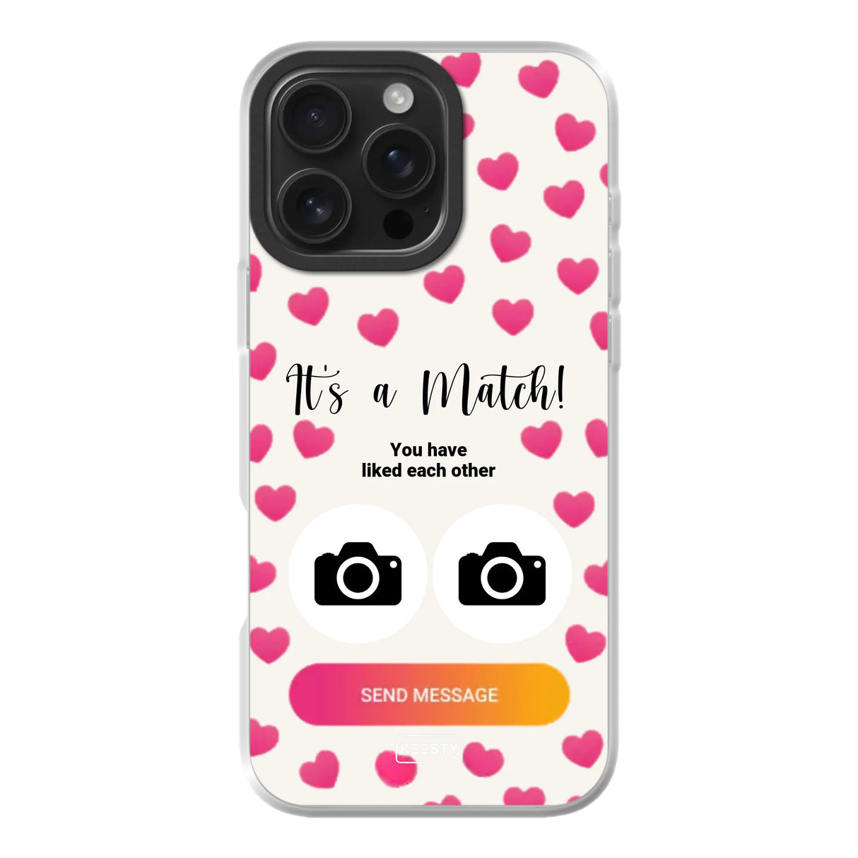 Telefoonhoesje Met Foto - It's a match - MagSafe hoesje