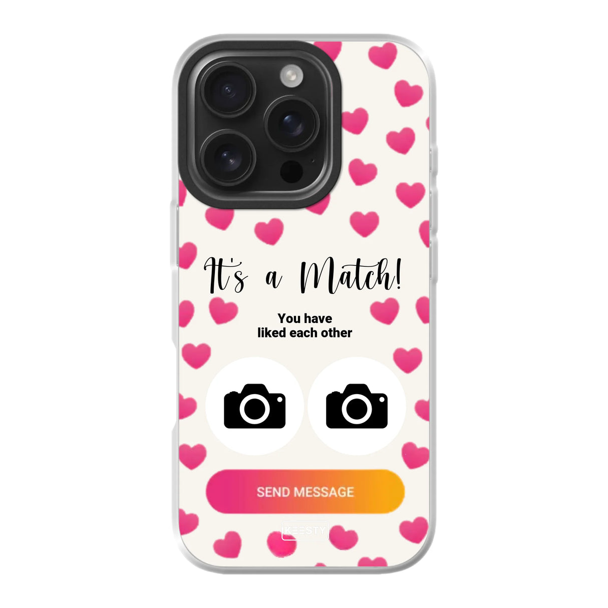 Telefoonhoesje Met Foto - It's a match - MagSafe hoesje