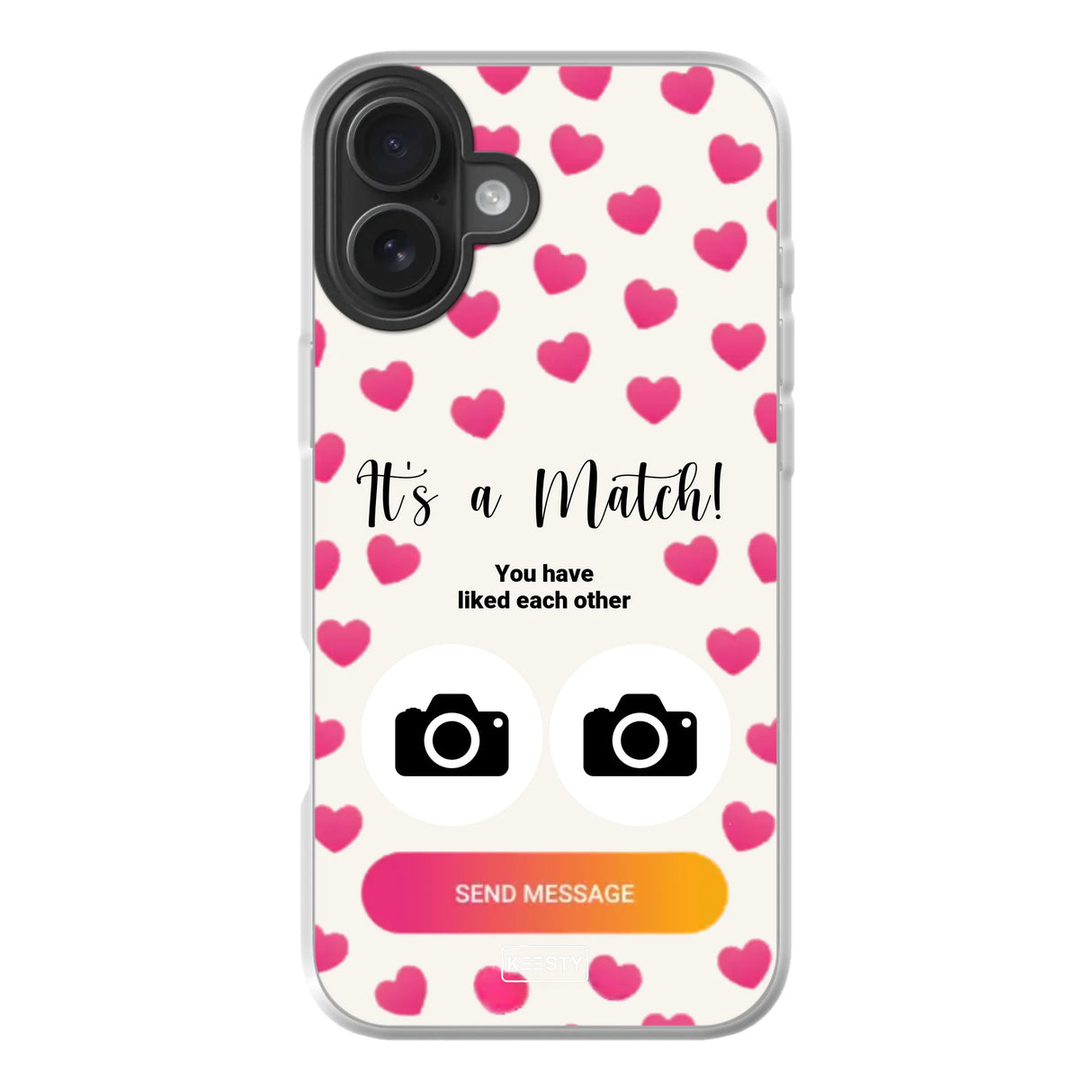 Telefoonhoesje Met Foto - It's a match - MagSafe hoesje