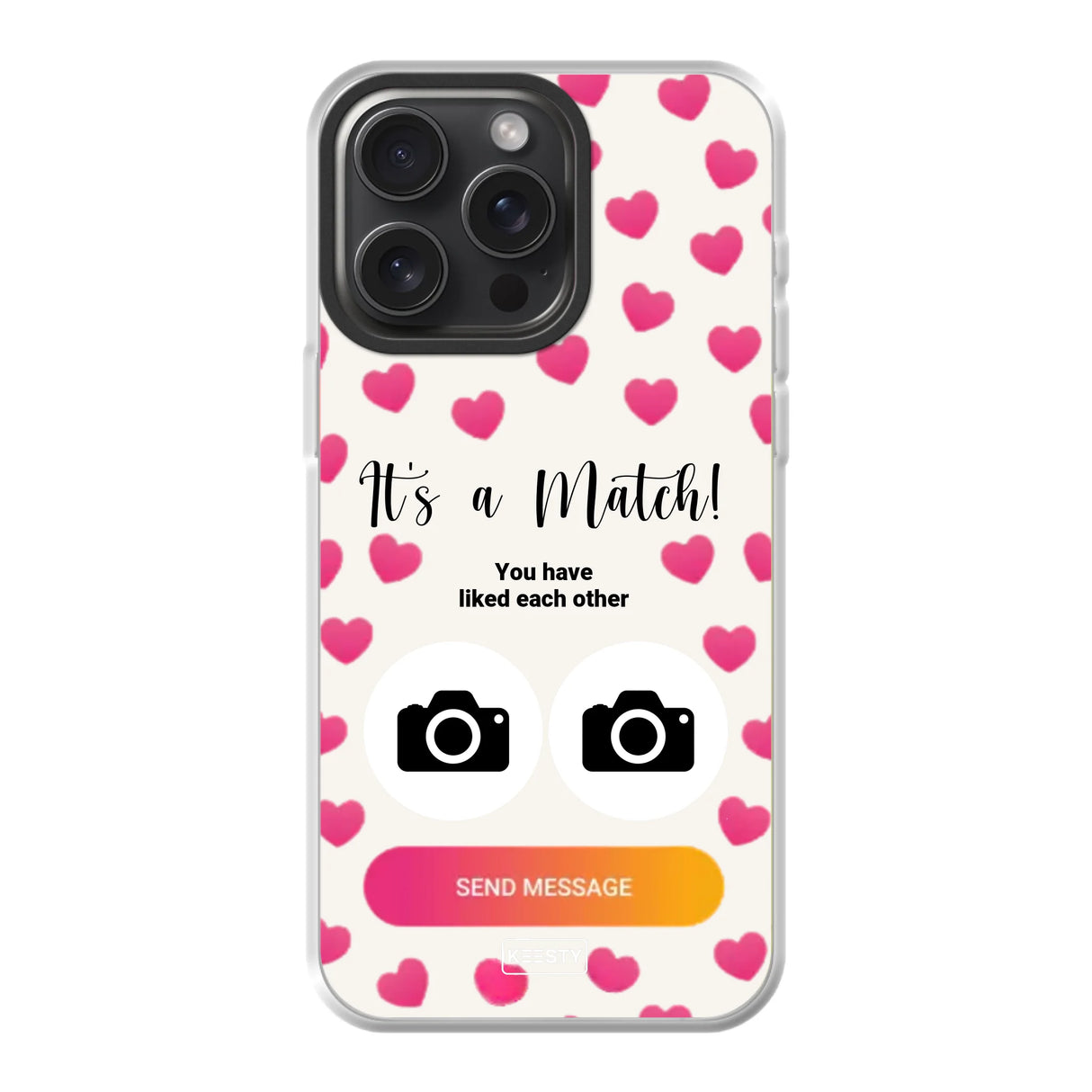 Telefoonhoesje Met Foto - It's a match - MagSafe hoesje