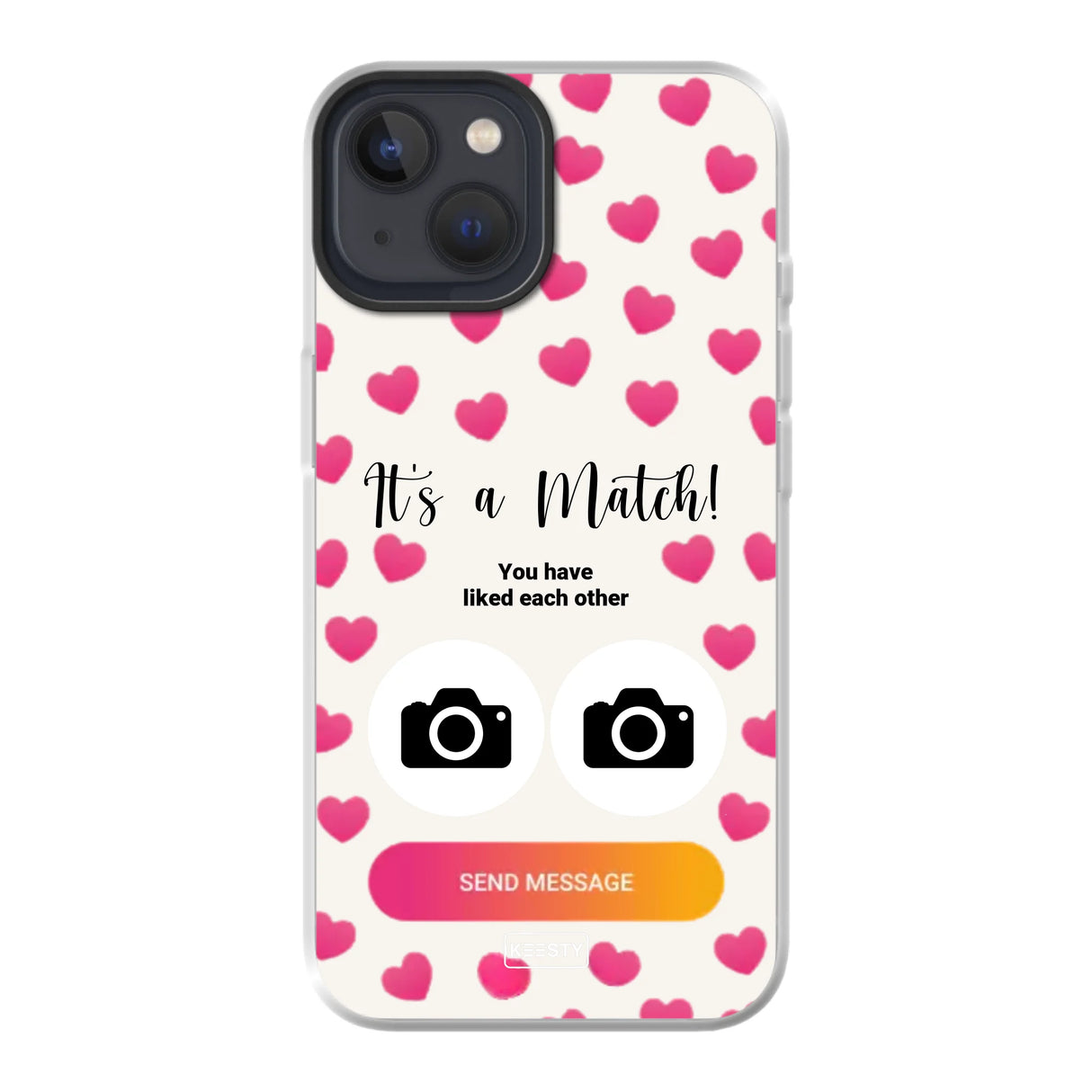 Telefoonhoesje Met Foto - It's a match - MagSafe hoesje