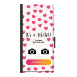 Telefoonhoesje Met Foto - It's a match - Portemonnee hoesje