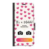 Telefoonhoesje Met Foto - It's a match - Portemonnee hoesje