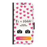 Telefoonhoesje Met Foto - It's a match - Portemonnee hoesje