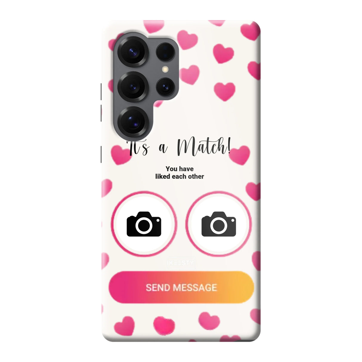 Telefoonhoesje Met Foto - It's a match - Tough hoesje