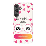 Telefoonhoesje Met Foto - It's a match - Tough hoesje