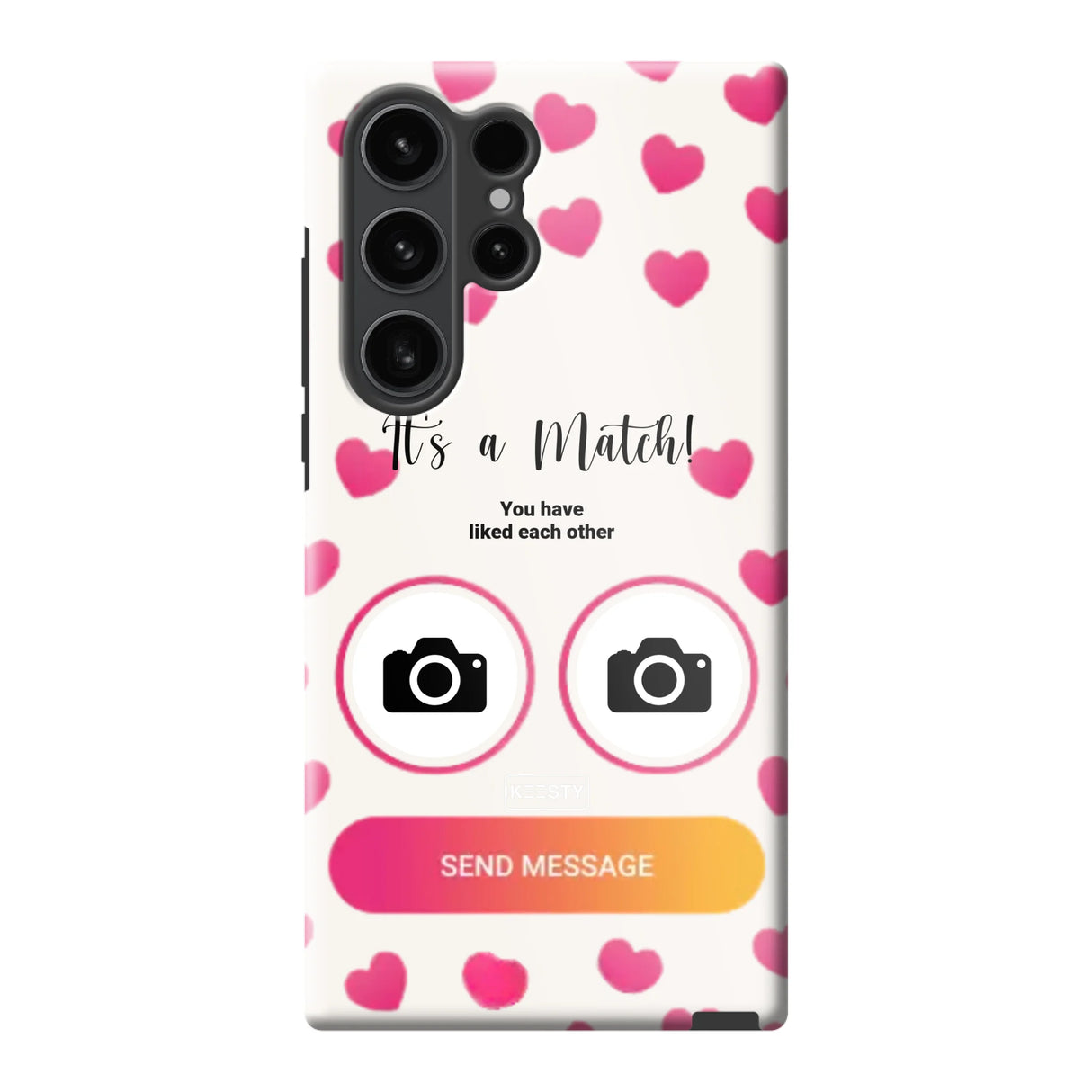 Telefoonhoesje Met Foto - It's a match - Tough hoesje