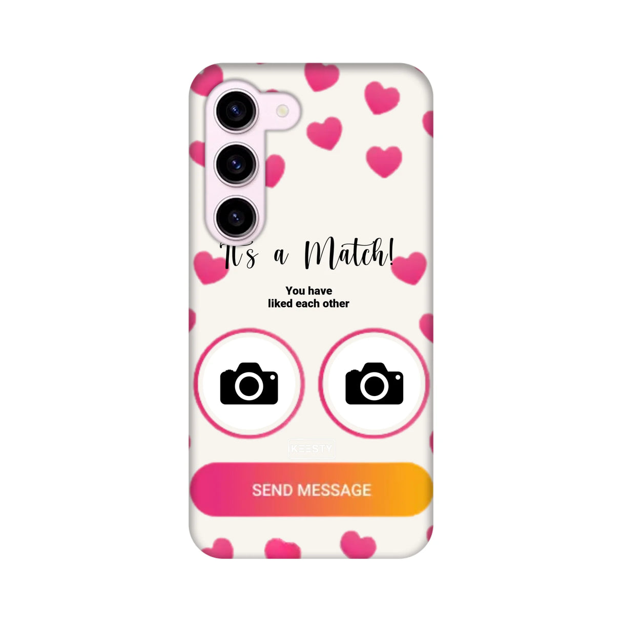 Telefoonhoesje Met Foto - It's a match - Tough hoesje