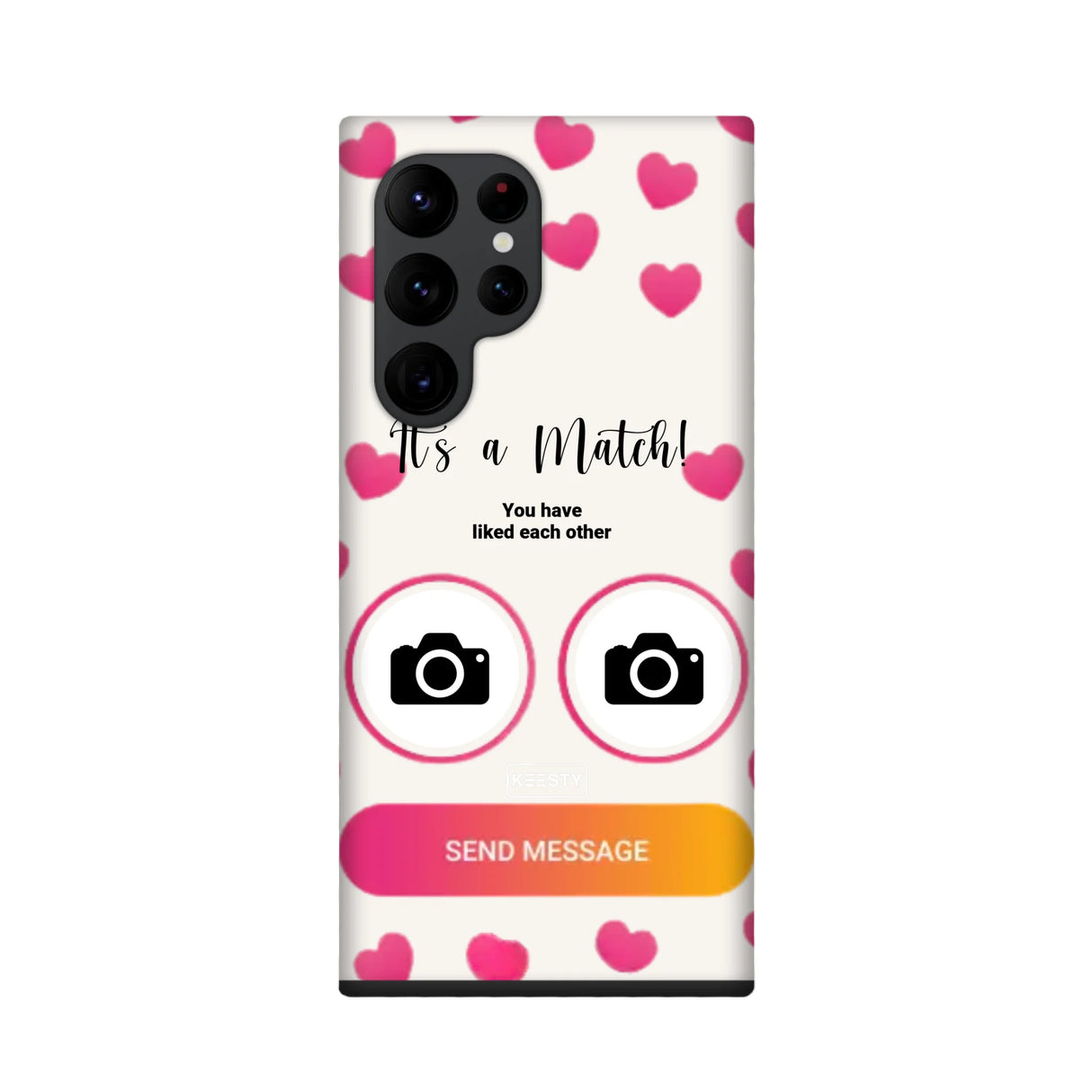 Telefoonhoesje Met Foto - It's a match - Tough hoesje