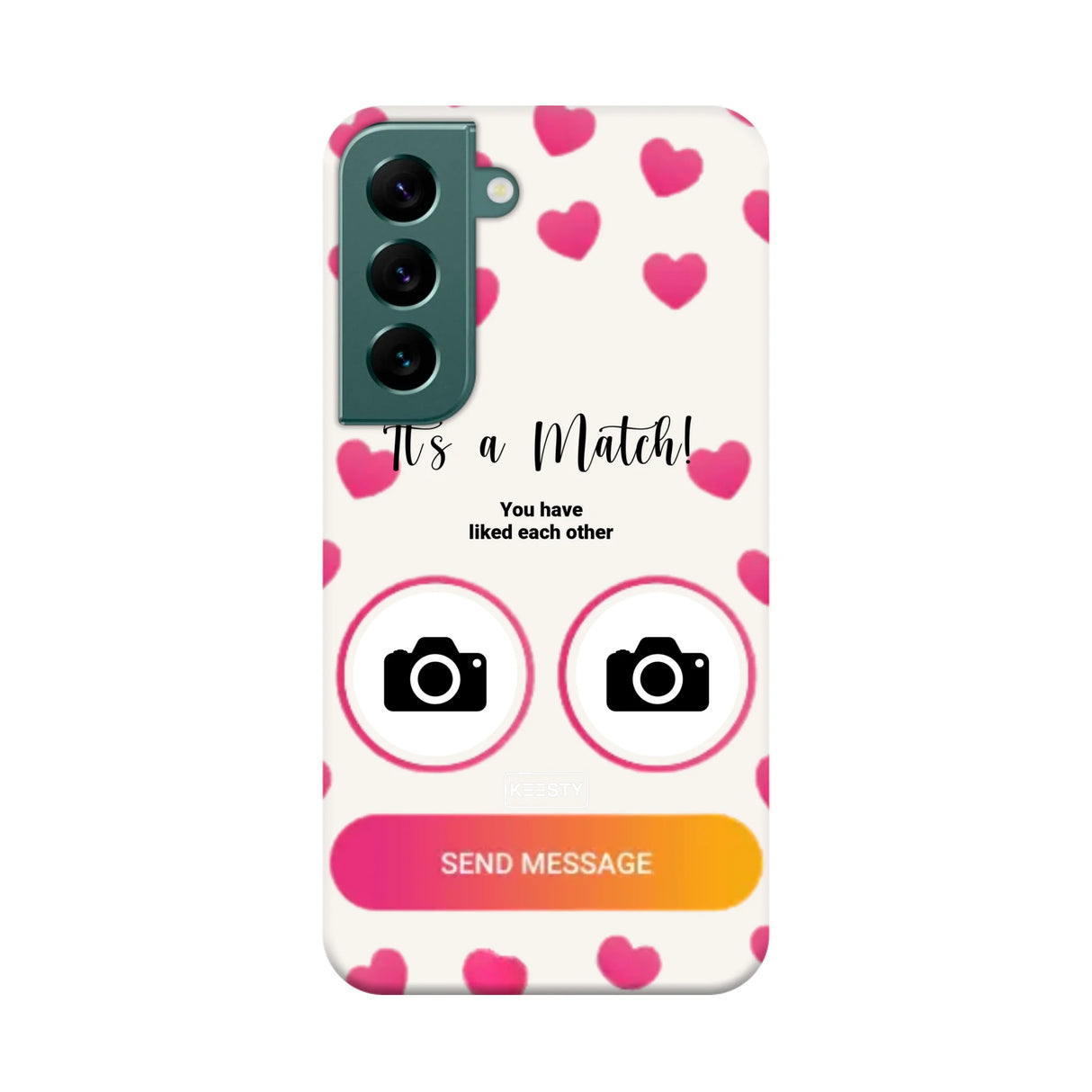 Telefoonhoesje Met Foto - It's a match - Tough hoesje