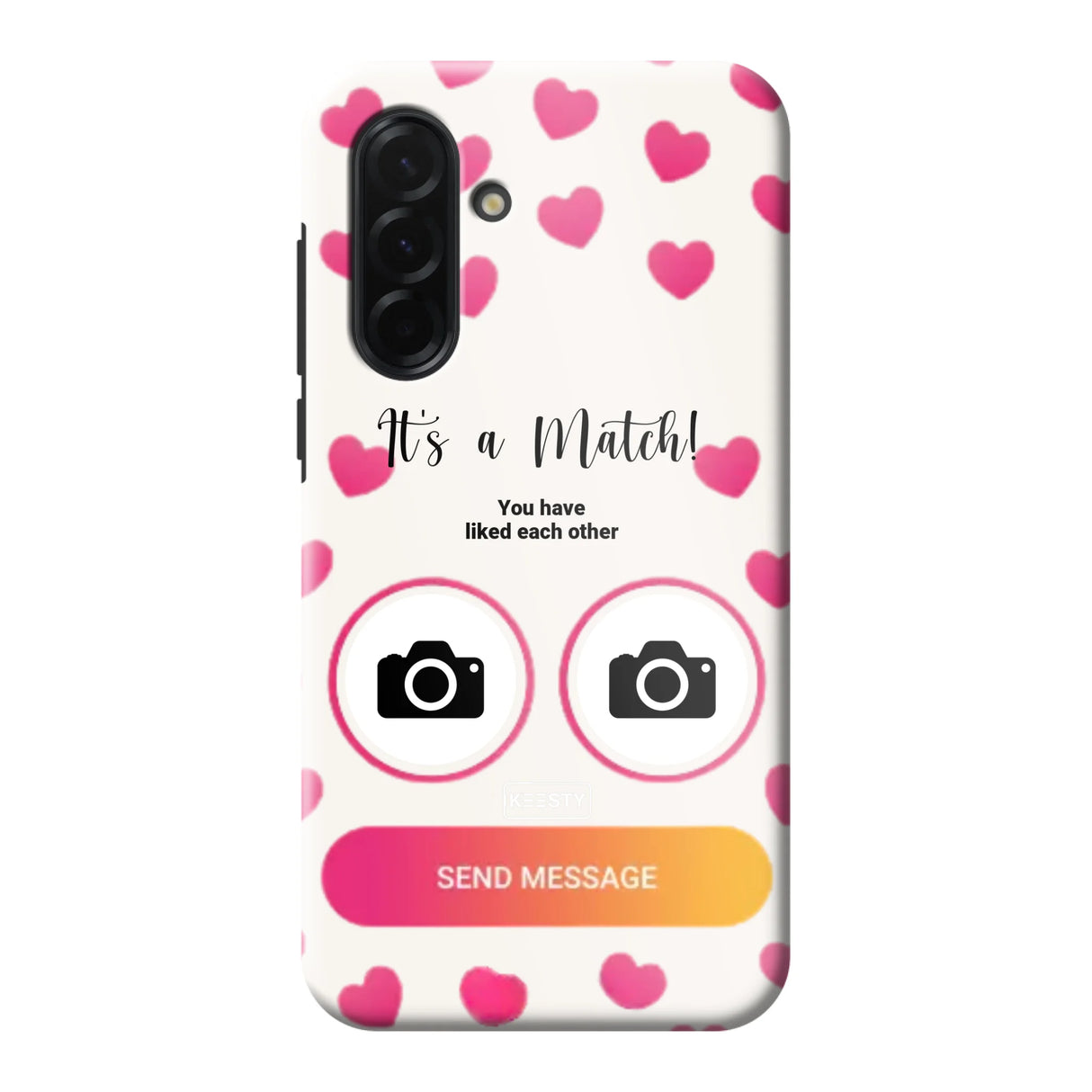 Telefoonhoesje Met Foto - It's a match - Tough hoesje