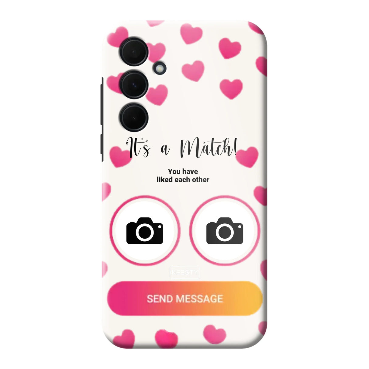 Telefoonhoesje Met Foto - It's a match - Tough hoesje