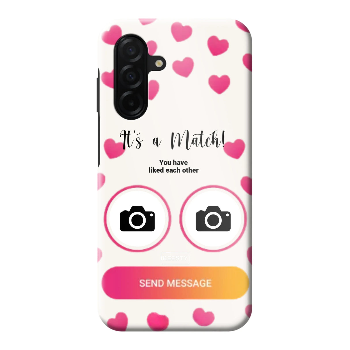 Telefoonhoesje Met Foto - It's a match - Tough hoesje