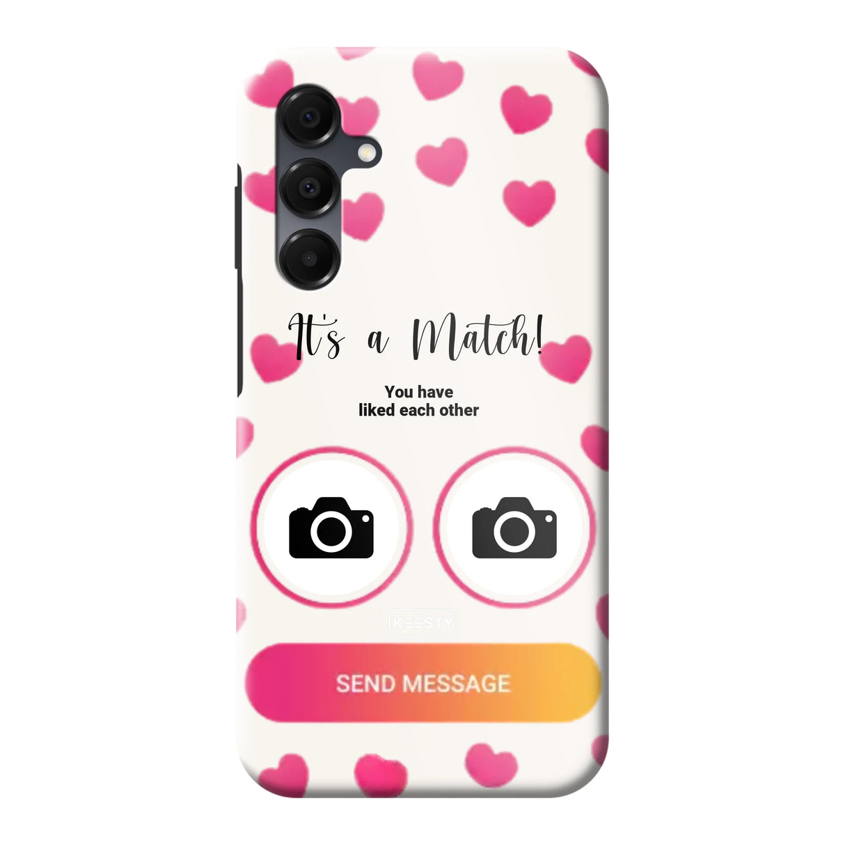 Telefoonhoesje Met Foto - It's a match - Tough hoesje