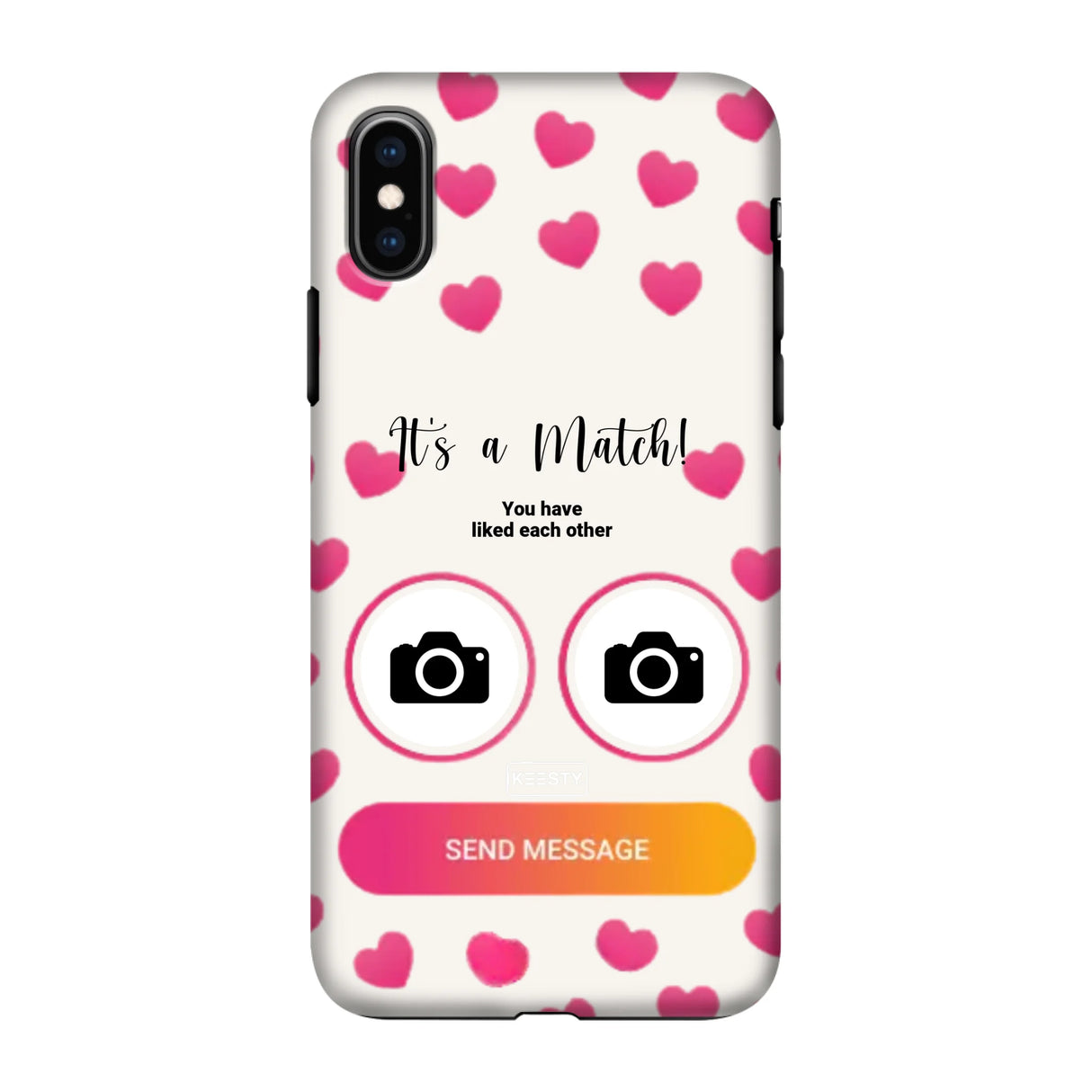 Telefoonhoesje Met Foto - It's a match - Tough hoesje