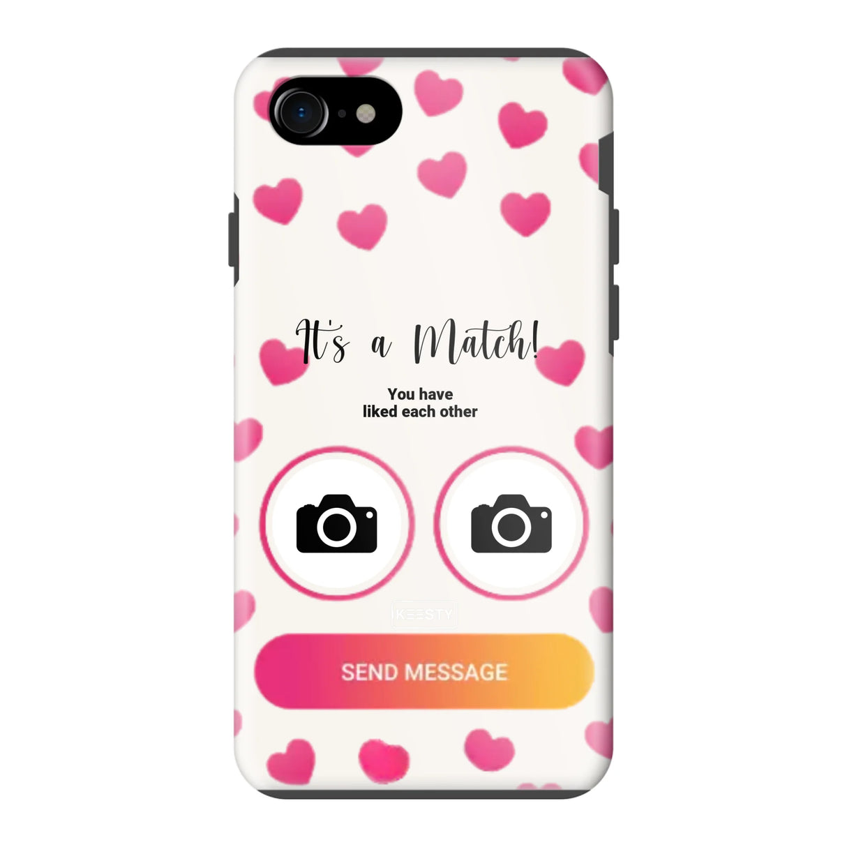 Telefoonhoesje Met Foto - It's a match - Tough hoesje