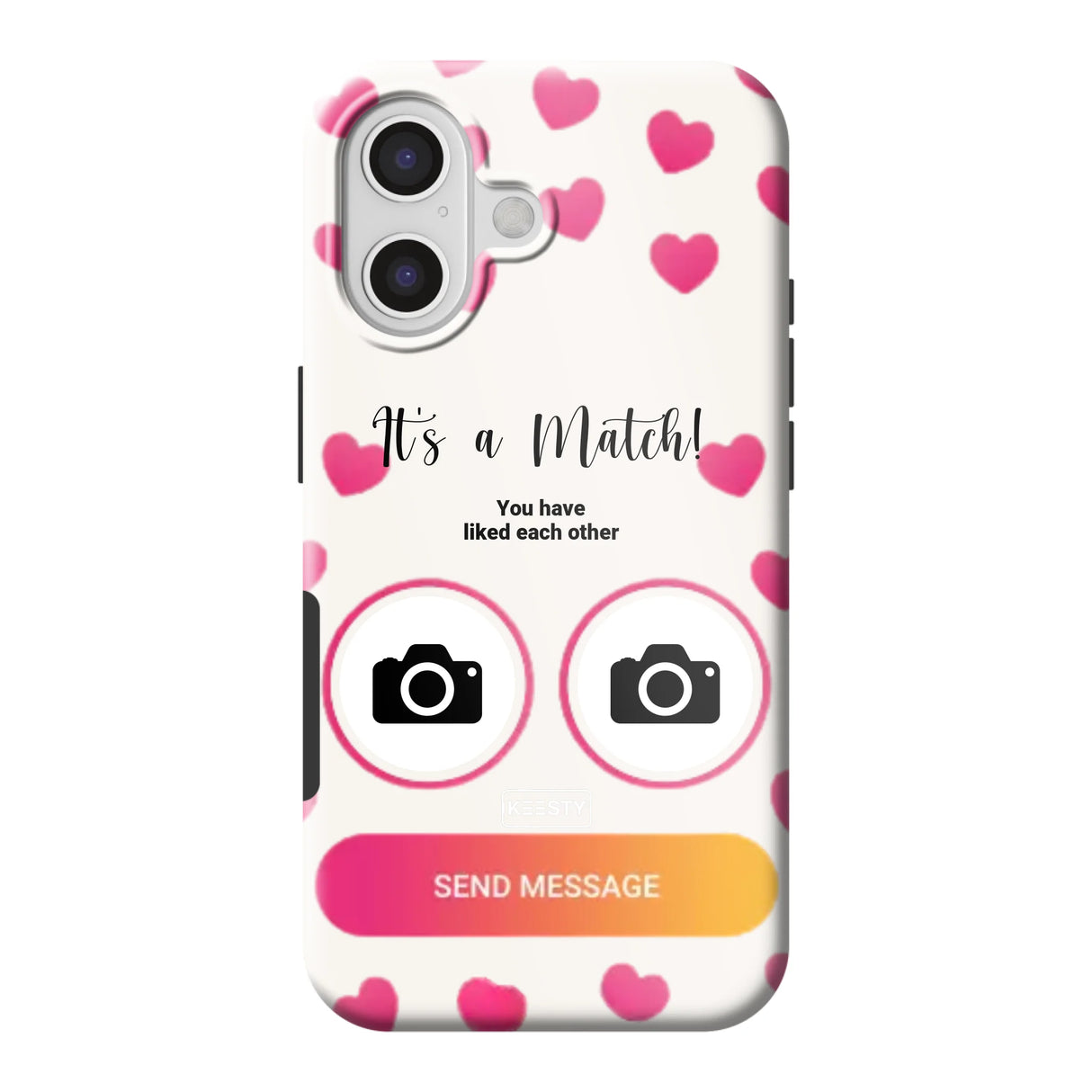 Telefoonhoesje Met Foto - It's a match - Tough hoesje