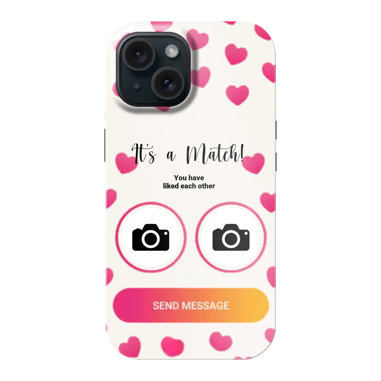 Telefoonhoesje Met Foto - It's a match - Tough hoesje