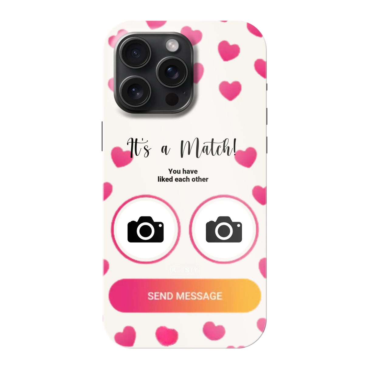 Telefoonhoesje Met Foto - It's a match - Tough hoesje