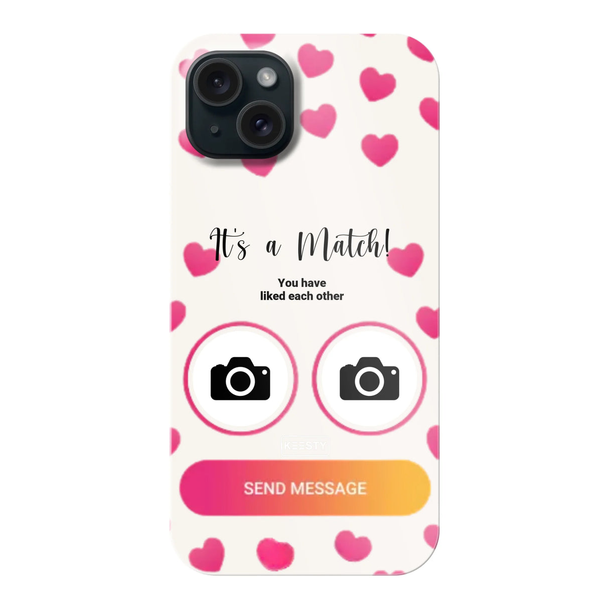 Telefoonhoesje Met Foto - It's a match - Tough hoesje