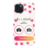Telefoonhoesje Met Foto - It's a match - Tough hoesje