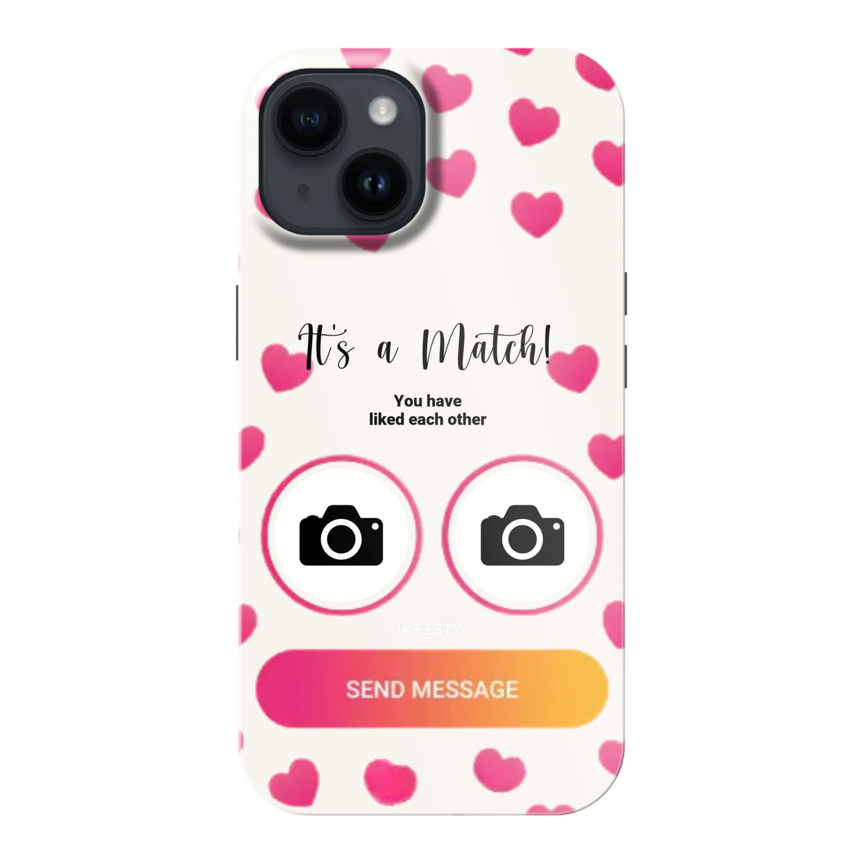 Telefoonhoesje Met Foto - It's a match - Tough hoesje
