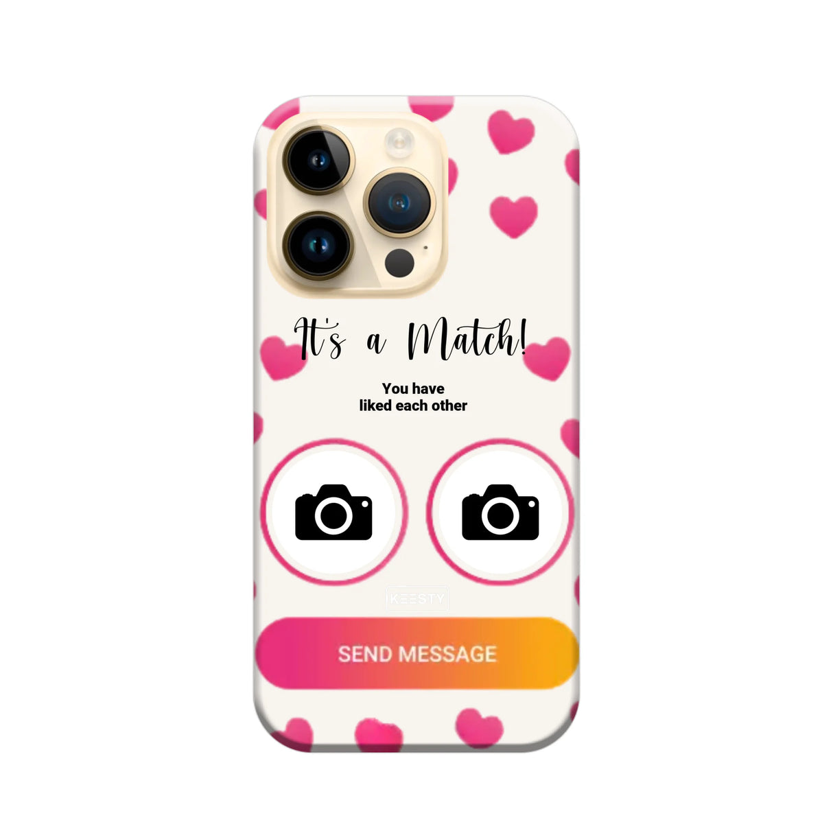 Telefoonhoesje Met Foto - It's a match - Tough hoesje