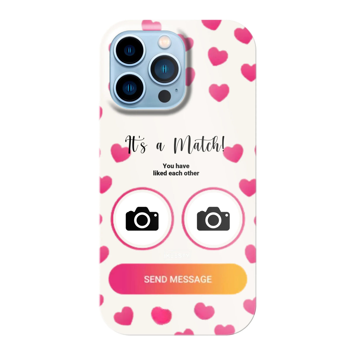 Telefoonhoesje Met Foto - It's a match - Tough hoesje