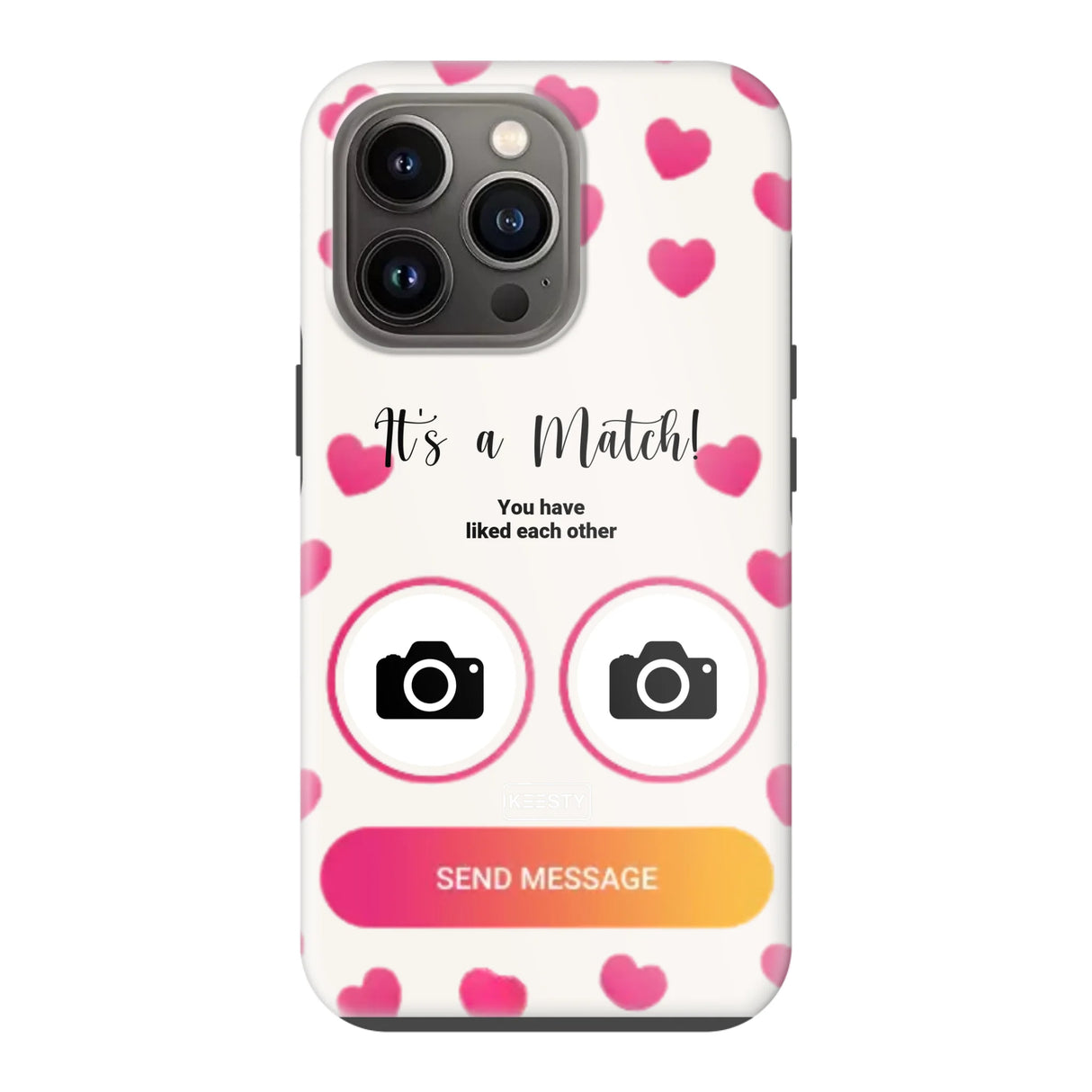 Telefoonhoesje Met Foto - It's a match - Tough hoesje