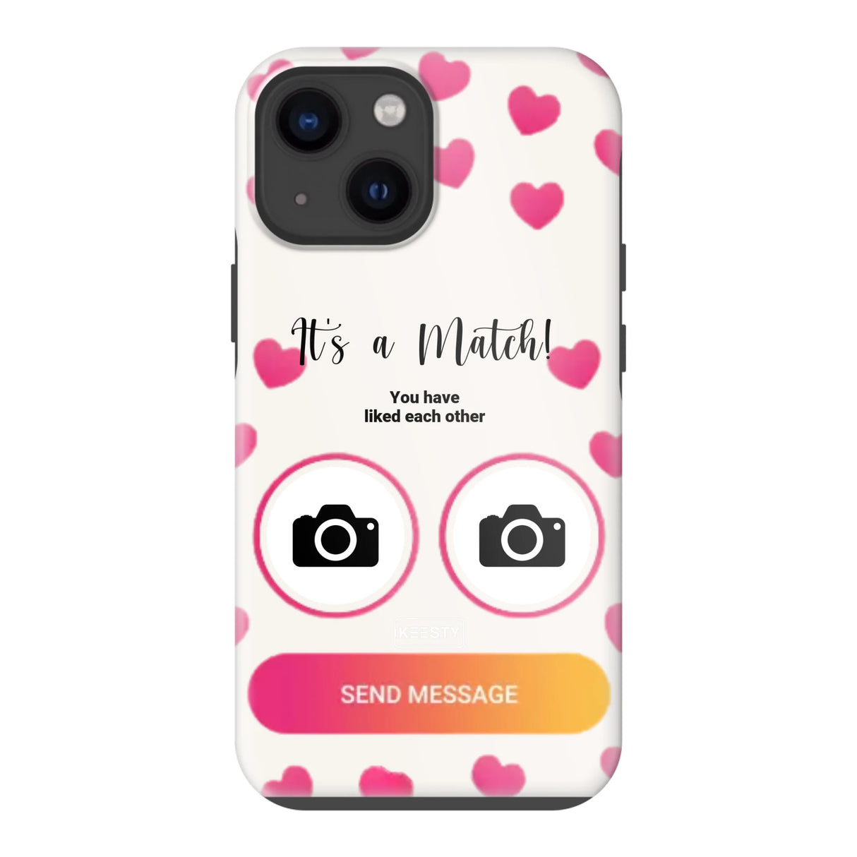 Telefoonhoesje Met Foto - It's a match - Tough hoesje