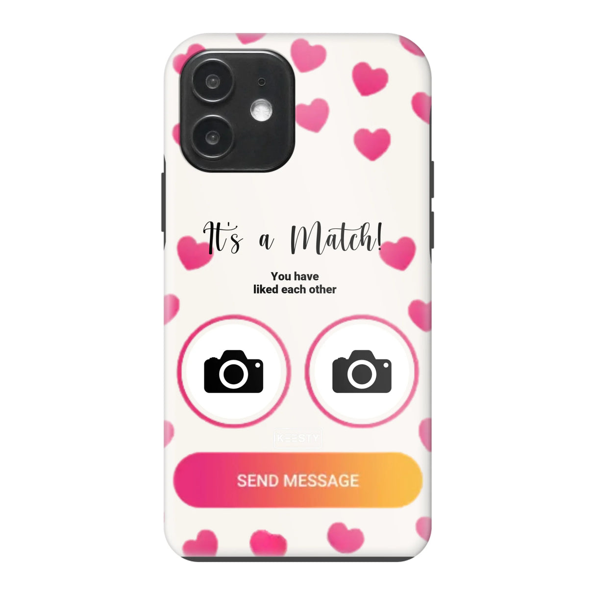 Telefoonhoesje Met Foto - It's a match - Tough hoesje