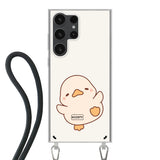 Telefoonhoesje Met Foto - Eend leuk - Hoesje met koord