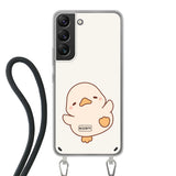 Telefoonhoesje Met Foto - Eend leuk - Hoesje met koord