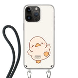 Telefoonhoesje Met Foto - Eend leuk - Hoesje met koord
