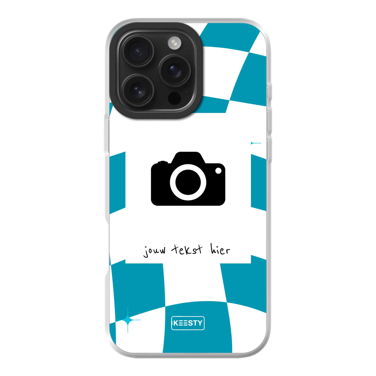 Apple iPhone 16 Pro Max hybrid case with magsafe back printed transparant