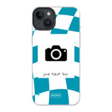 Apple iPhone 14 Plus case with magsafe back printed transparant