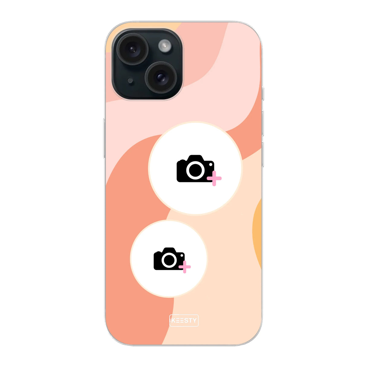 Retro °2 - Telefoonhoesje Met Foto - Keesty