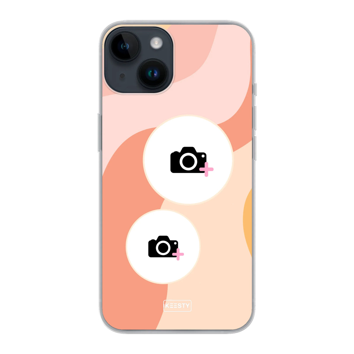 Retro °2 - Telefoonhoesje Met Foto - Keesty